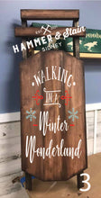CHRISTMAS SLEDS