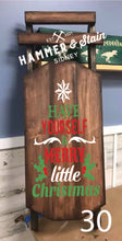 CHRISTMAS SLEDS