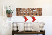 HOLIDAY SHUTTER STOCKING HOLDER
