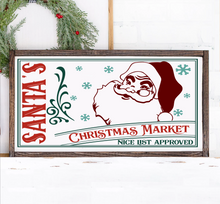 HOLIDAY FRAMED SIGNS 12"X24"