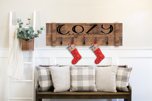 HOLIDAY SHUTTER STOCKING HOLDER