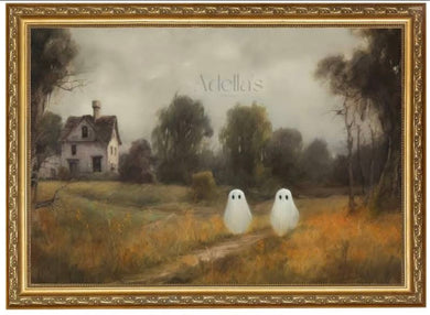 10/13/2023 - Thrift Store Ghost Painting - Bring Your Own Painting - 6:00pm