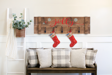 HOLIDAY SHUTTER STOCKING HOLDER