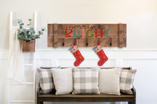 HOLIDAY SHUTTER STOCKING HOLDER
