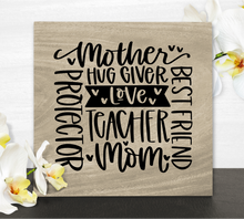 MOTHERS DAY SQUARES & ROUNDS - 12 INCH SIZE