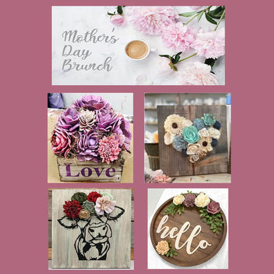 05/11/2024 - Mother's Day Brunch & Wood Flowers Projects Workshop - 10:00am