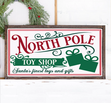 HOLIDAY FRAMED SIGNS 12"X24"
