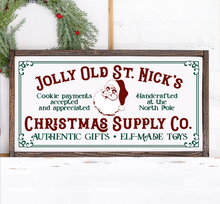 HOLIDAY FRAMED SIGNS 12"X24"