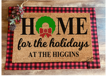 HOLIDAY DOORMATS